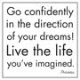 Quotable Card - Go Confidently 