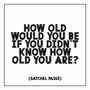 How Old Would You Be Card