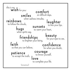 Quotable My Wish for You Card