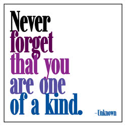 Quotable One of a Kind Card