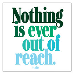 Nothing Is Ever Out of Reach Card
