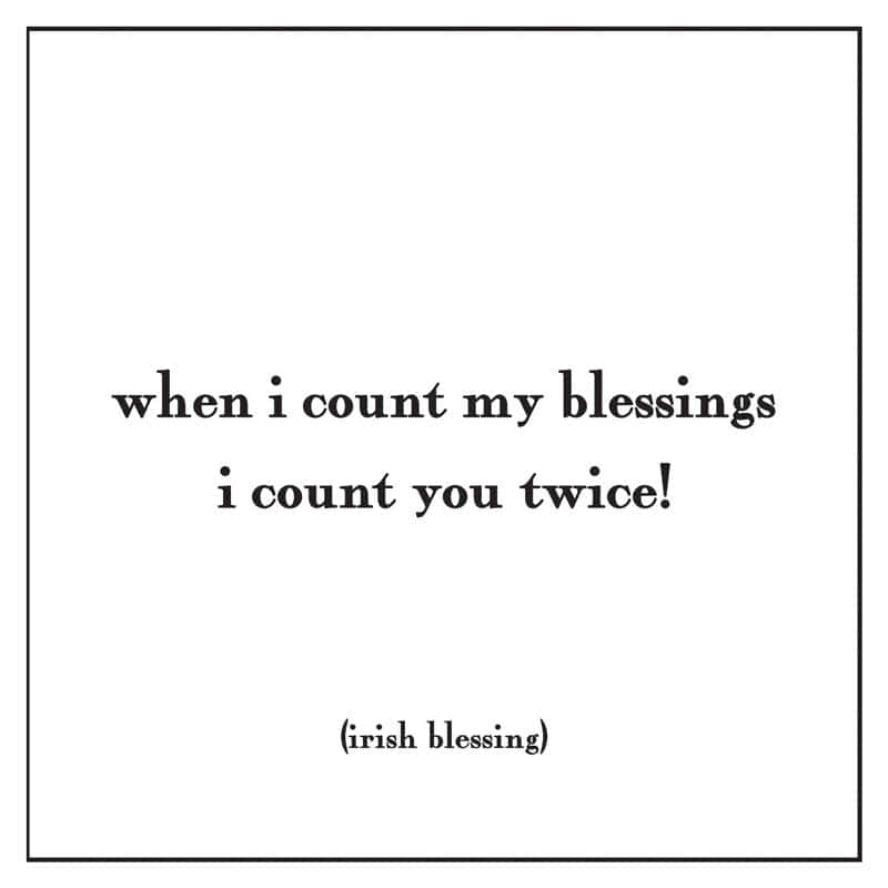 QuotableCard - When I Count My Blessings