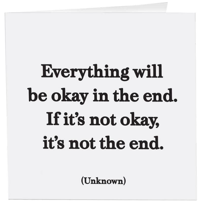 QuotableCard - Everything Will Be Okay