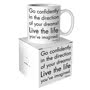 Quotable Mug - Go Confidently 