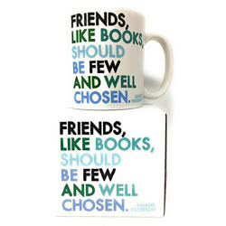 Quotable Mug - Friends, Like Books