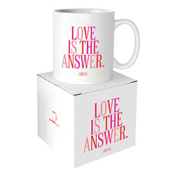Quotable Mug - Love Is The Answer