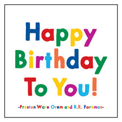 Happy Birthday To You Card