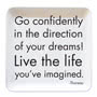 Quotable Dish - Go Confidently 