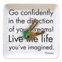Quotable Dish - Go Confidently With