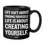 Quotable Mug - Creating Yourself Alone