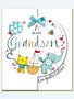 New Baby Grandson Card Small Image
