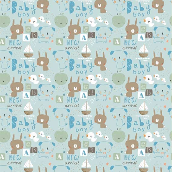 baby boy gift wrap