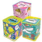 Rachel Ellen Money Box Tins