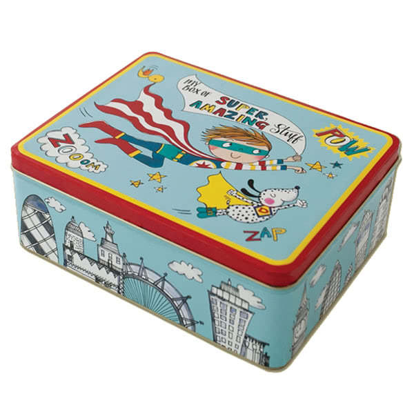 Super Hero Amazing Stuff Rectangular Tin
