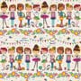 Rachel Ellen Teenager Birthday Gift Wrap 