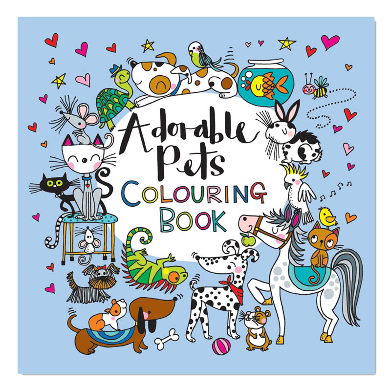 Rachel EllenAdorable Pets Colouring Book