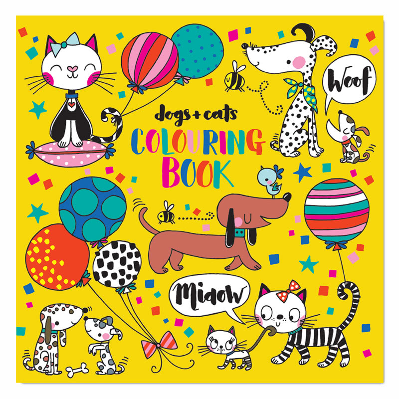 Rachel EllenDogs and Cats Colouring Book