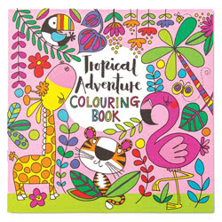 Tropical Colouring Book