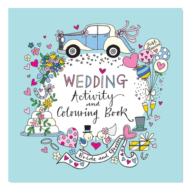 Rachel Ellen Wedding Activity Colouring Book