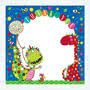 Rachel Ellen Dinosaurs Thank You Card Pack of 8 + Envelopes