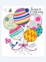 Balloons Birthday Card Small Image