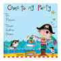 Pirate Party Invitation Small Image