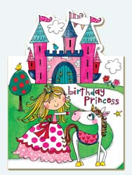 Princess Birthday Card