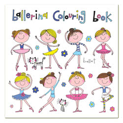 Rachel Ellen Ballerina Colouring Book