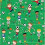 Football Birthday Gift Wrap Small Image