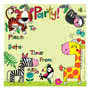 Jungle Party Invitation Small Image