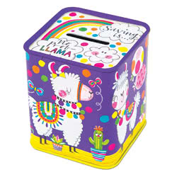 Llama Money Tin