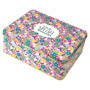 Rachel Ellen Pink Floral Special Memories Rectangular Tin 