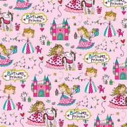 Rachel Ellen Princess Gift Wrap Paper