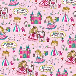 Princess Gift Wrap Paper