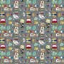 Rachel Ellen Robots Gift Wrapping Paper 