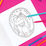 Rachel Ellen Unicorn Colouring Book More