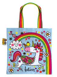 Rachel Ellen Unicorn Mini Tote Bag