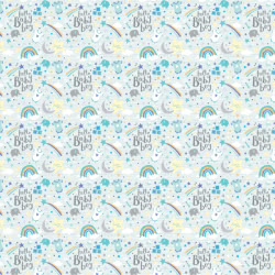 Rachel Ellen Baby Boy Gift Wrap Paper