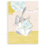 Baby Shower Bunny Greeting Card Small Image