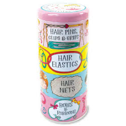 Rachel Ellen Ballerina Hair Accessories Stacking Tins