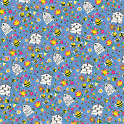 Rachel Ellen Bees & Flowers Gift Wrap Paper