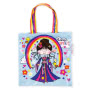 Cherry Blossom Princess Mini Tote Bag Small Image