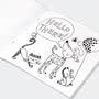 Rachel Ellen Dogs and Cats Colouring Book Inside
