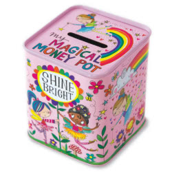Rachel Ellen Fairies Money Box Tin