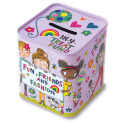 Rachel Ellen Friends Money Box Tin