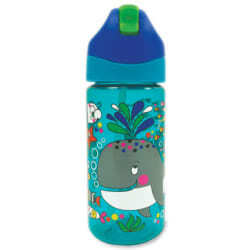 Rachel Ellen Have a Whaley Good Day Water Bottle