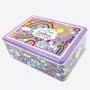 Rachel Ellen Joyful Bits & Bobs Flittered Rectangular Tin 