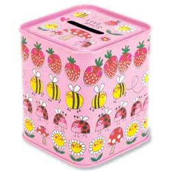 Love Bugs Money Box Tin