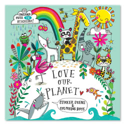 Love Our Planet Sticker Scene Book