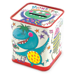 Monster Money Box Tin